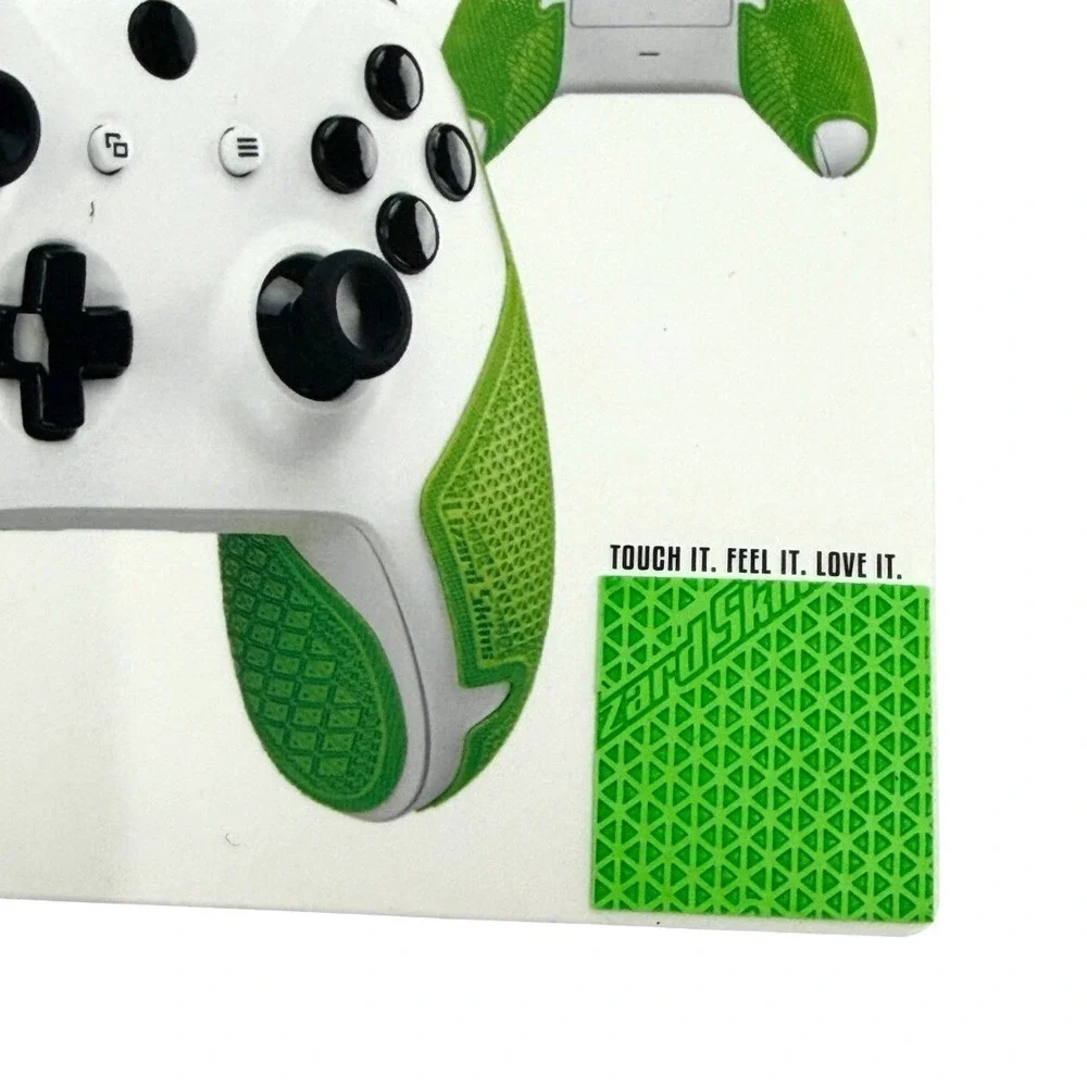 2 Pack‎ Lizard Skins DSP Controller Grip Xbox One Emerald Green 0.5mm NEW